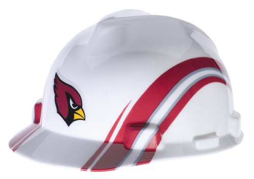 MSA Safety 10098024 NFL Arizona Cardinals V-Gard Hard Hat