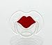 Red Lips Symmetric Pacifier - 6-18 Months (PKLR-S-6M)