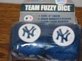 New York Yankees Fuzzy Dice