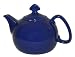 Chantal Ceramic 4-Cup Medium Tea Pot, Glossy Indigo Blue