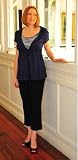 Drawstring Hoodie - Maternity/Breastfeeding Top Size Medium