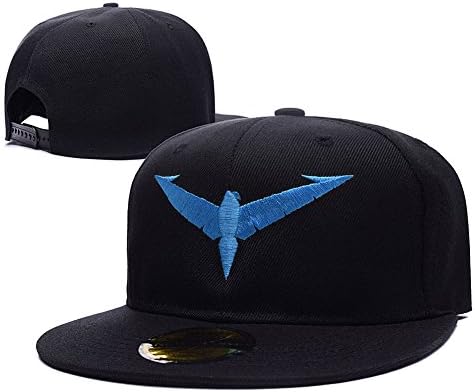 Nightwing Logo Adjustable Snapback Caps Embroidery Hats