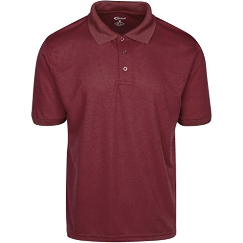 Mens Burgundy Drifit Polo shirt Medium