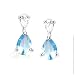 STUDIO 925: *MADELEINE BLUE TOPAZ CZ EARRINGS*