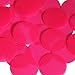 Round Sequin 40mm Pink Fluorescent Transparent Glossy and Matte Duo Two Sided Couture Paillettes