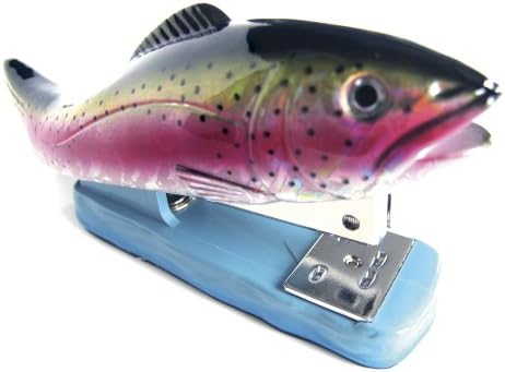 Sarut Wt-fhstmhrtr 3-Inch by 6-1/2-Inch by 1-1/2-Inch Stapler, 1-Pack, Multicolored