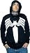 Search : Spider-Man Venom Legs Logo Black Adult Hooded Sweatshirt Hoodie Jacket