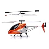 Gyro LED Metal Mini RC Helicopter 3-Channel Infrared Remote Control Electric Indoor Heli... by AmazingTechDepot.com