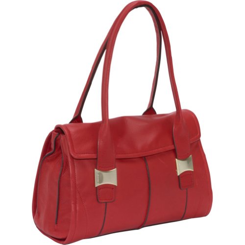B. Makowsky Eloise Tab Flap Satchel