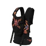 Ergo Organic Carrier- Black embroidery by Ergo