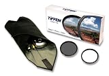 Tiffen 67mm Lens Kit includes Digital Ultra Clear Filter, plus Circular Polarizer Filter and Accessory Wrap