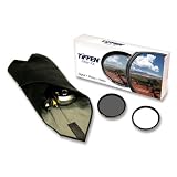 Tiffen 67mm Lens Kit includes Digital Ultra Clear Filter, plus Circular Polarizer Filter and Accessory Wrap