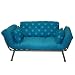 Mali Flex Futon - Aqua Polka Dot
