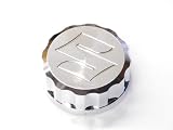 SUZUKI SV 1000S TL TLR 1000R CLUTCH CHROME FLUID CAP TL CHROME WITH LOGO SUZUKI MOTORCYCLE