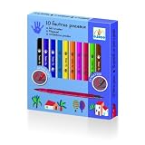 Review Djeco (Jack in the Box)  / 10 Felt Colouring Brushes - Classic