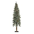 Pre-Lit Frosted Alpine Pine Tree - 5'
