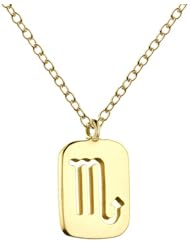 Marie Todd 18K Gold Vermeil Scorpio Necklace