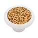 Golden Leopard Stripe Pattern Decorative High Gloss Ceramic Drawer Knob