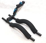 EzFoto Rail System 15mm Rod Rig Shoulder Pad for HD DSLRs