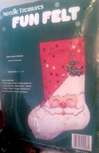 Fun Felt - Happy Santa Stocking - Kit# 04008