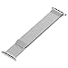 Teslasz BIS00301 38 mm Stainless Steel Milanese Loop Strap Magnetic Buckle Wrist Band for Apple iWatch - Silver