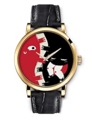 SPRAWL Aanalog Fashion Series Gold Ladies Watches of Genuine Black Leather Strap,Unique Wrist Watch for Women Girls Designed with Piano keyboard with cute faces and colors