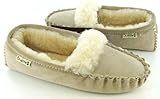 BEARPAW Women's 472-W Driving Moc Slipper