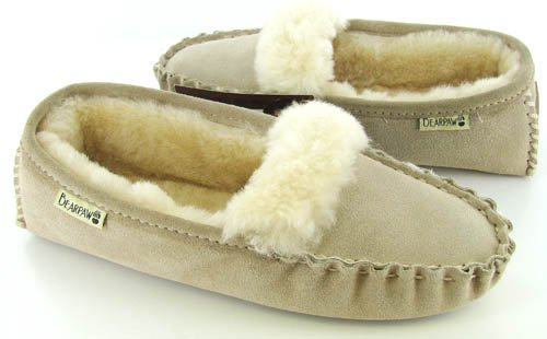 BEARPAW Women's 472-W Driving Moc Slipper