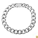 Men's Stainless Steel Chain Bracelet, 9''