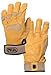PETZL CORDEX Plus Gloves - Lightweight, Breathable Leather Belay Gloves for Climbing and Rappelling - Tan - XL