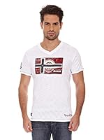 Geographical Norway Camiseta Jeographic Ss Men 202 (Blanco)