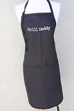 Black Grill Daddy Embroidered Apron
