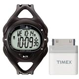 Timex 5K047 Ironman Triathlon 50 Lap Black Sports Watch with iControl for iPod