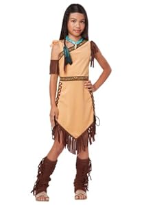 Big Girls' Native American Princess Girl Costume - XS
