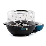 West Bend 82308 Stir Crazy 8-Quart Corn Popper, Black