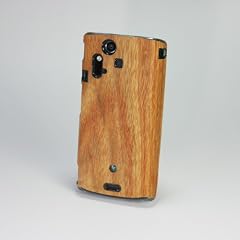 REAL WOODEN CASE COVER 「WoodGrain-木目-」 LIGHT -アンデスチーク- for Xperia acro
