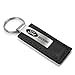 AU-TOMOTIVE GOLD, Inc. Officially Licensed Black Leather Key Fob for Ford Edge