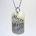 Narcotics Anonymous Never Alone Never Again Dog Tag Necklace