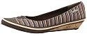 Firetrap Womens Brisky Canvas Pump Brown Multi