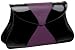J Renee 5995 Clutch,Purple/black,one size