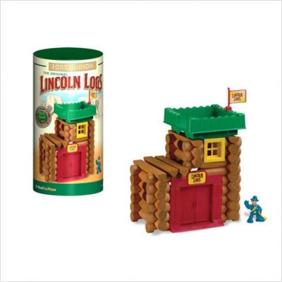 K'NEX 00913 Lincoln Logs Fort Hudson Building Set