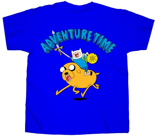 Adventure Time With Finn And Jake Onward Charge New Licensed Adult T-shirt