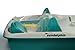 Sun Dolphin Sun Slider Adjustable 5 Seat Pedal Boat With Stainless Steel Package (Cream/Teal)