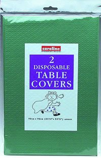 Childrens Toyshop  Toys : Catering Tableware | Paper Tablecover Dark Green