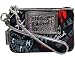 Coach Limited Edition Graffiti Hearts Wristlet Case Bag for Ipod Black Multi
