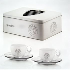 GUZZINI SET OF 2 ESPRESSO CUPS - ALFA ROMEO