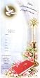 100 Confirmation Invitations, in English (Made in Italy) - 3.5" x 5.5"