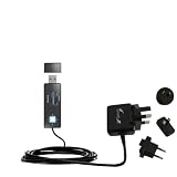 International Wall / AC Charger for the Sandisk Sansa Express - Gomadic Brand w/ TipExchange Technology