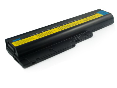 Anker� New Laptop Battery for Lenovo ThinkPad R60 R61 R61I R61E, T60 T60P T61 T61P T500 W500, Z60M Z61M Z61P Z60 Z61E, SL500 SL400 SL300 Fits 40Y6795 92P1141 92P1141 92P1137 (ONLY for Laptops of 14.1 & 15.0 sample screens and 15.4 widescreen)(improved 