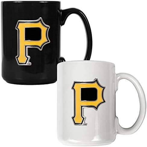 MLB Two Piece Ceramic Mug Set - Primary Logo